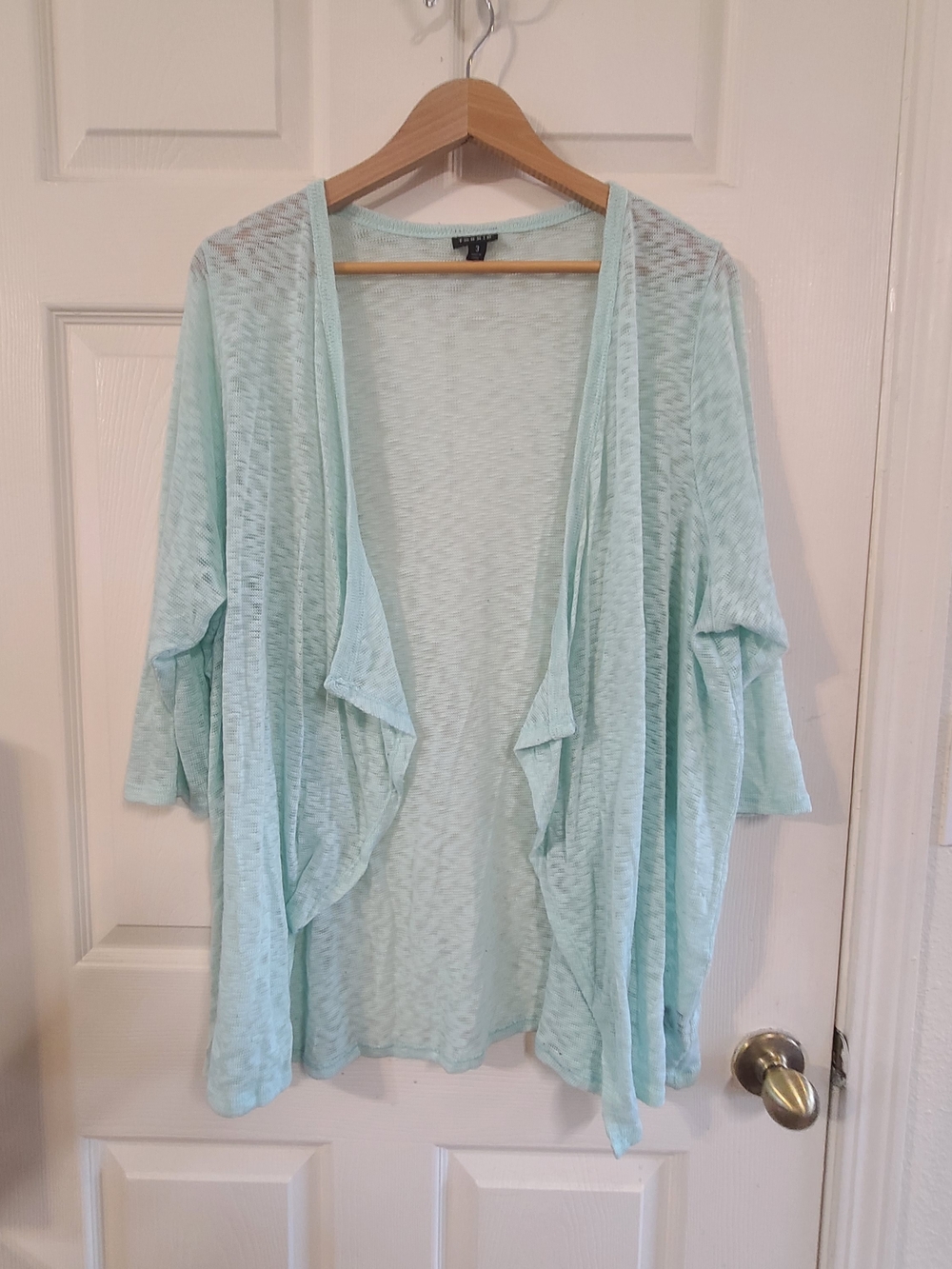 torrid Mint Lightweight Open Cardigan